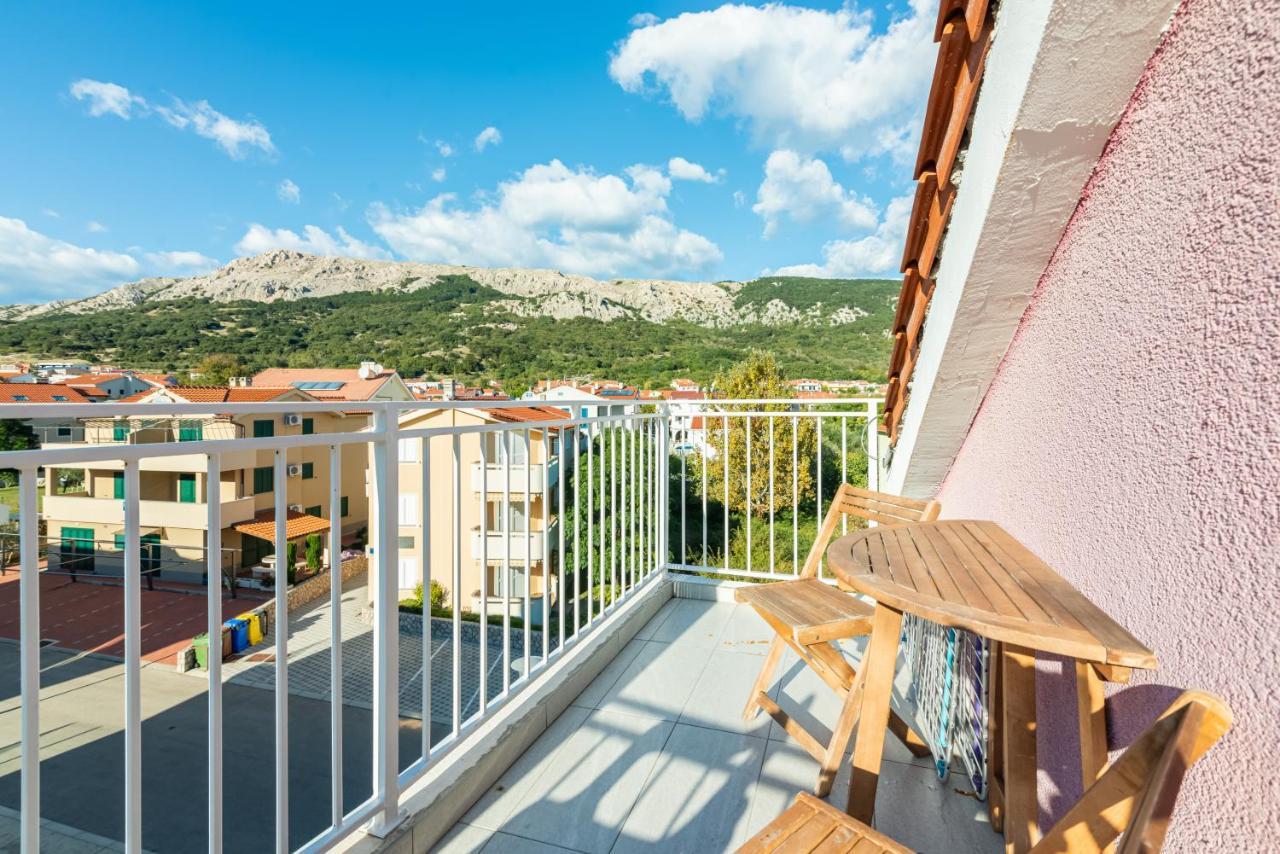 Apartment Mimoza 6, Baska, Krk Екстер'єр фото